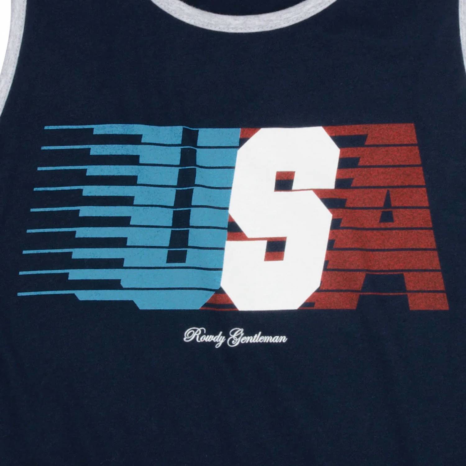 Rowdy Gentleman - Men's Usa Streaking Tank Top