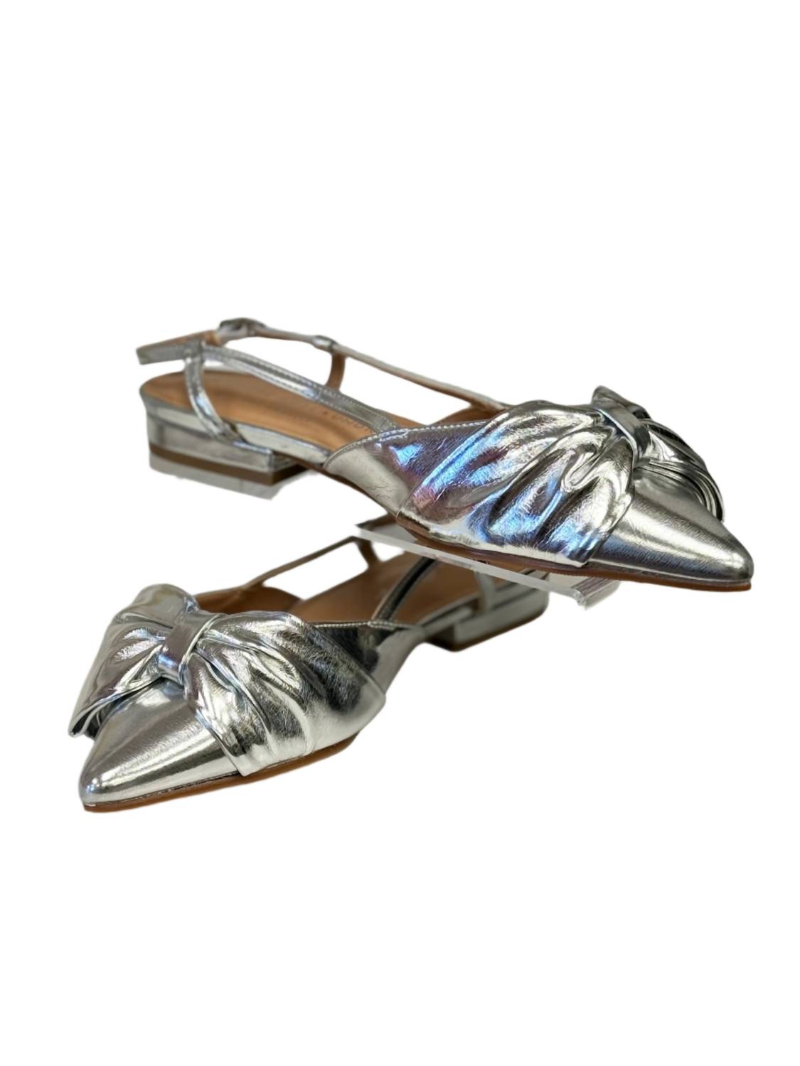 CHINESE LAUNDRY Women's Harmony Bow Slingback Shoe in silver - women's sneaker - view 6