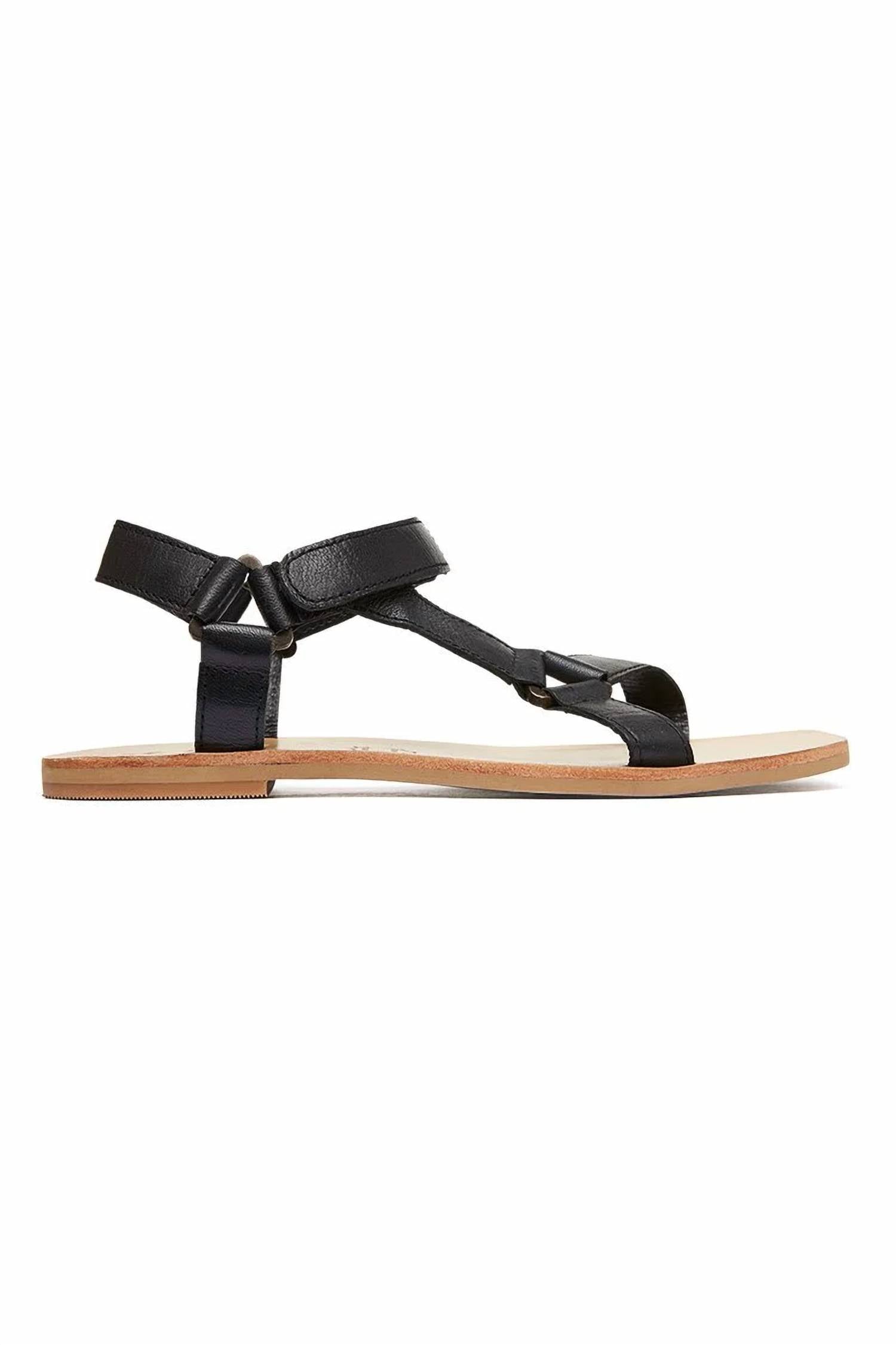 St. Agni Women's Sportsu Sandal in black - women's sandal