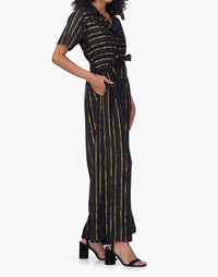 America & Beyond - Midnight Luxe Jumpsuit