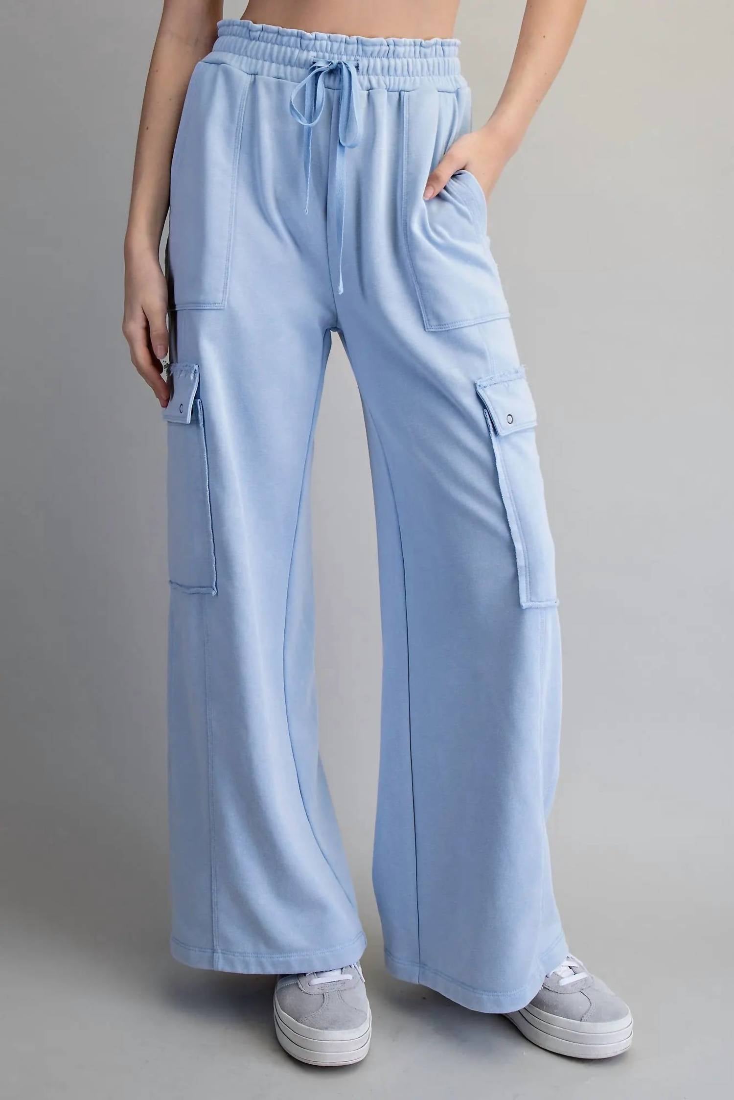 Ee:Some - Lucy Washed Cargo Sweatpants