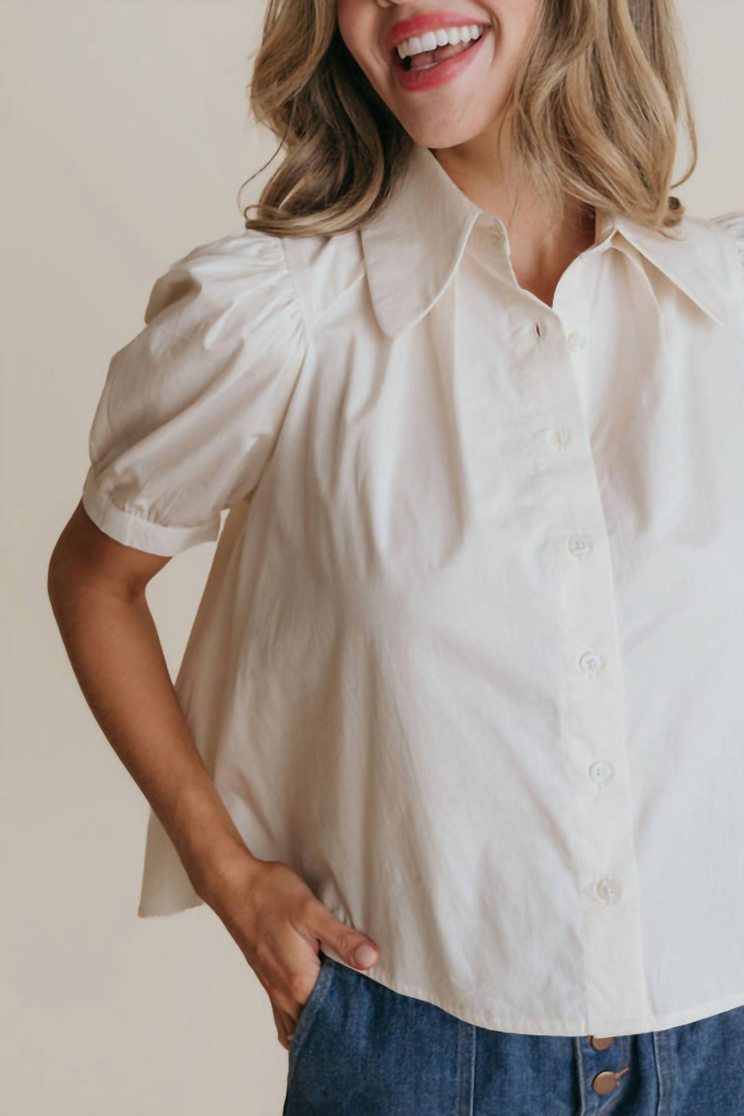 Laroque - Harris Short Sleeve Blouse