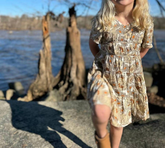 Vignette - Girl's Indigo Dress