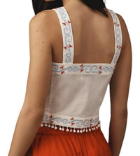 Hunter Bell - Emery Embroidered Top