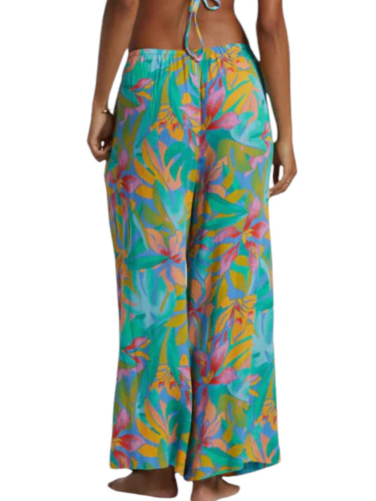 Billabong - Sun Catcher Elastic Waist Printed Pants