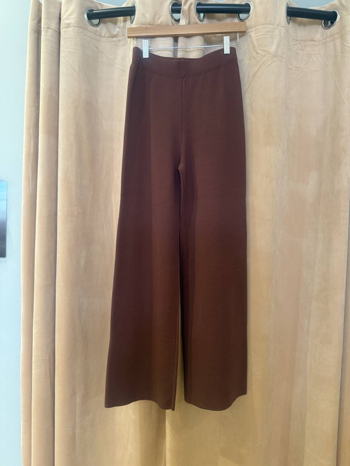 Edit by Nine Women's Sweater Pants in brown - women's pants