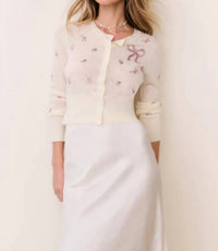 Loveshackfancy - Adeanne Secret Crush Wool Cardigan