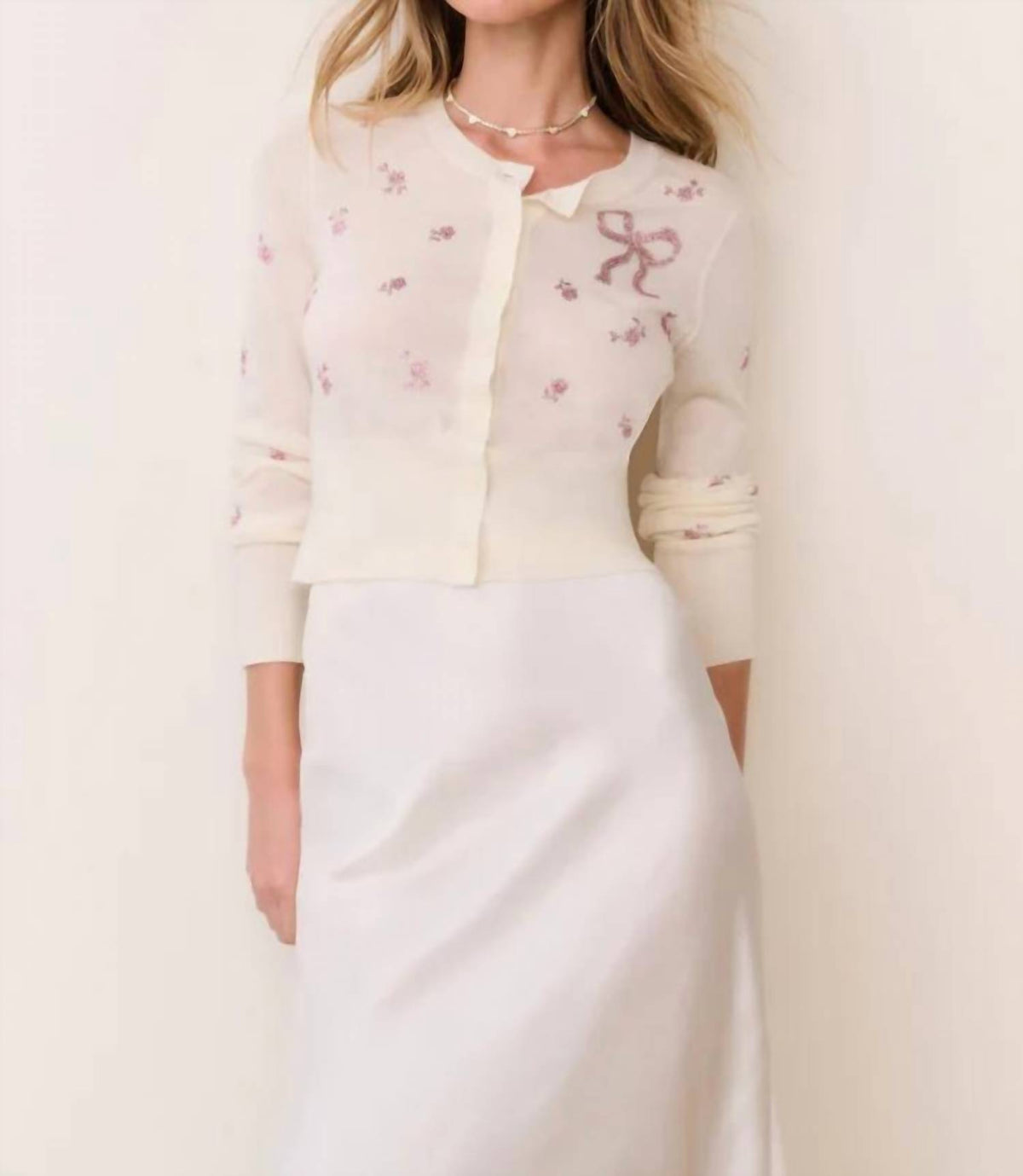 Loveshackfancy - Adeanne Secret Crush Wool Cardigan