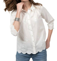 Ivy Jane - Eyelet Bordered Top
