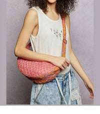 Pol - Women's Meadow Quilted Crossbody Bag
