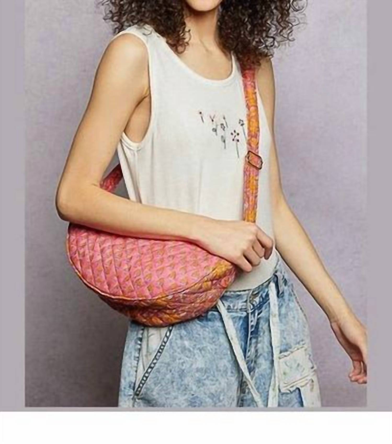 Pol - Women's Meadow Quilted Crossbody Bag