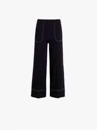 Vilagallo - Women's Wide leg pant with seaming
