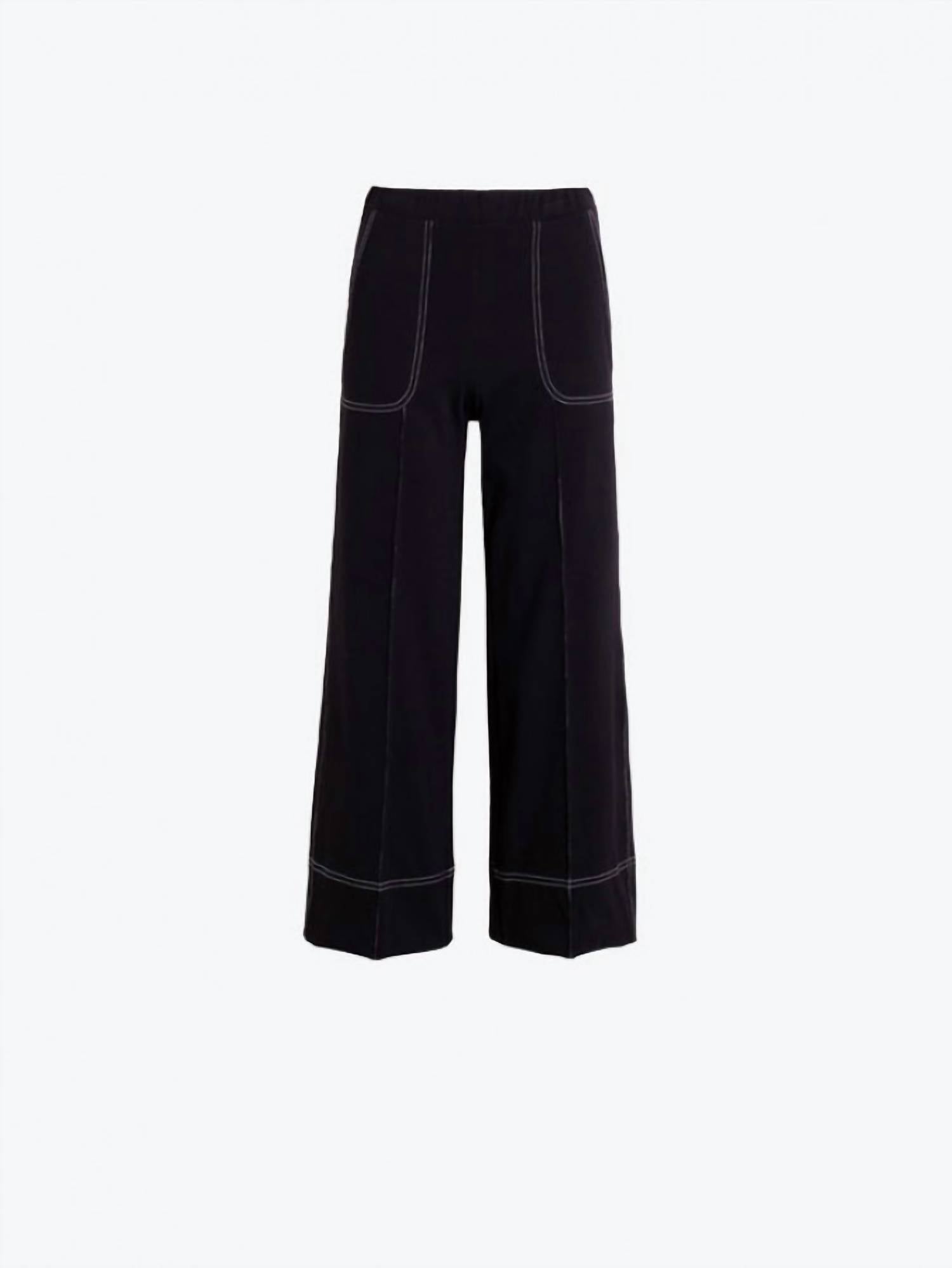 Vilagallo - Women's Wide leg pant with seaming