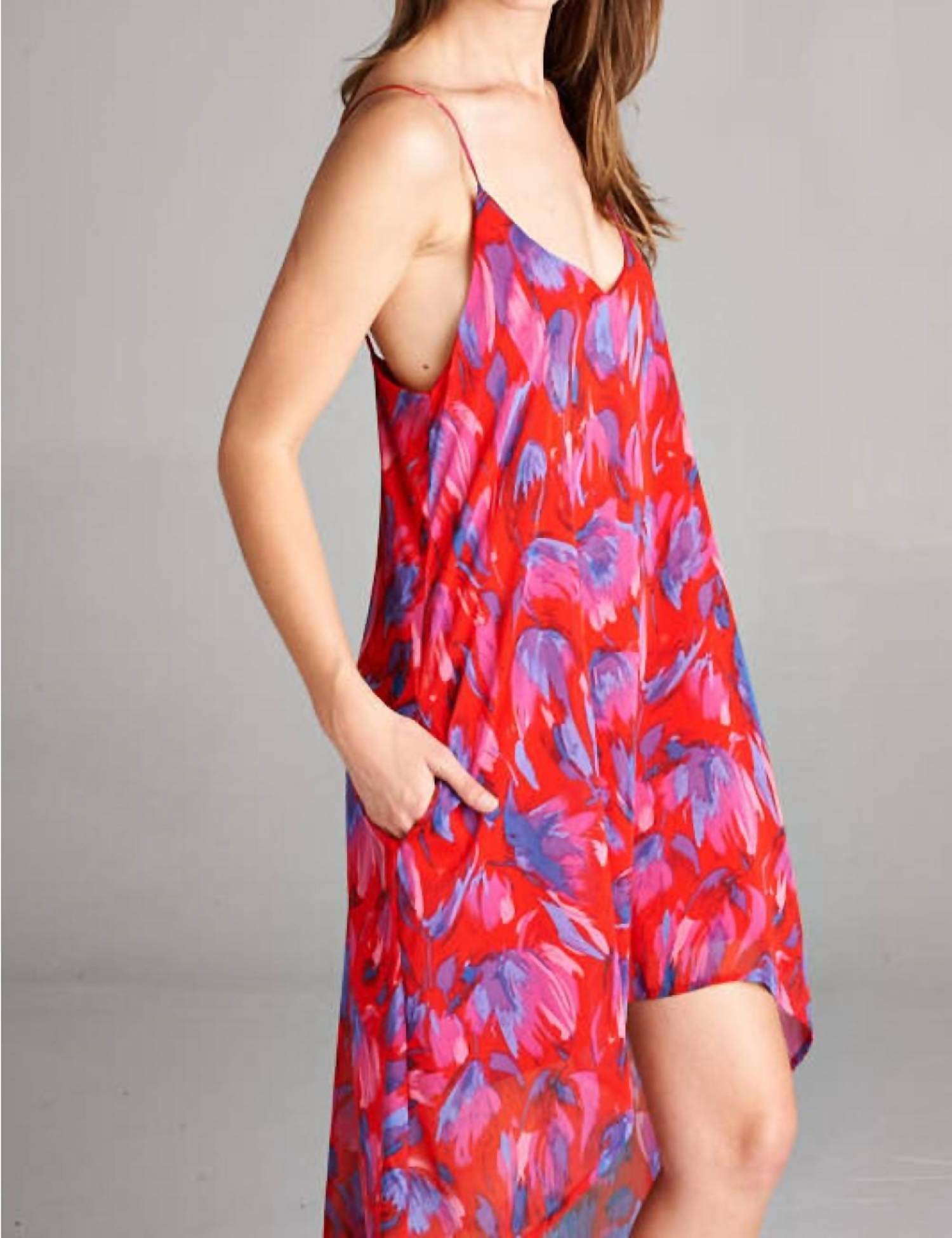 Honey Punch - Floral High Low Dress