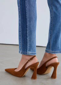 FDJ Olivia Pencil Leg Jean in medium wash - women's jeans - alternate view