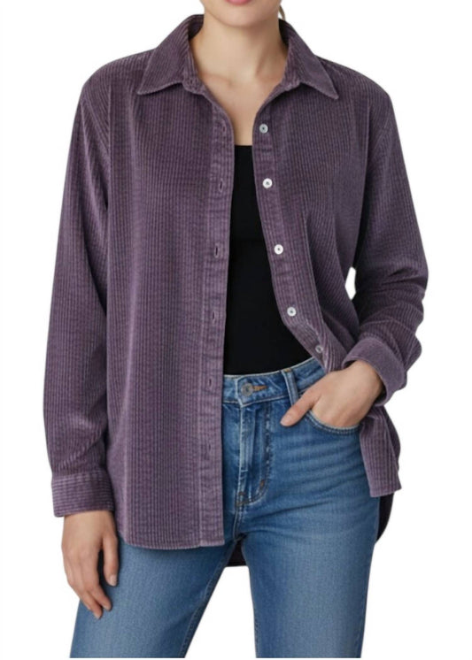 Keren Hart - Oversized Corduroy Shirt
