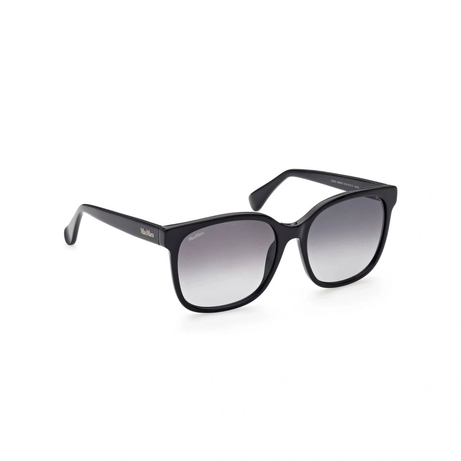 MaxMara Women's Round Sunglasses in black - women's accessory - view 4