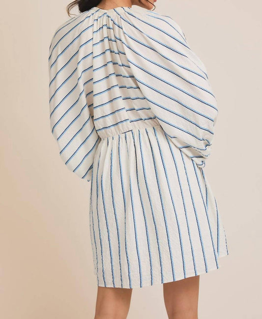 Gilli - Anchors Away V-neck Mini Dress