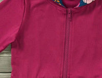 Pete + Lucy - Girls Avery Ruffle Hooded Jacket