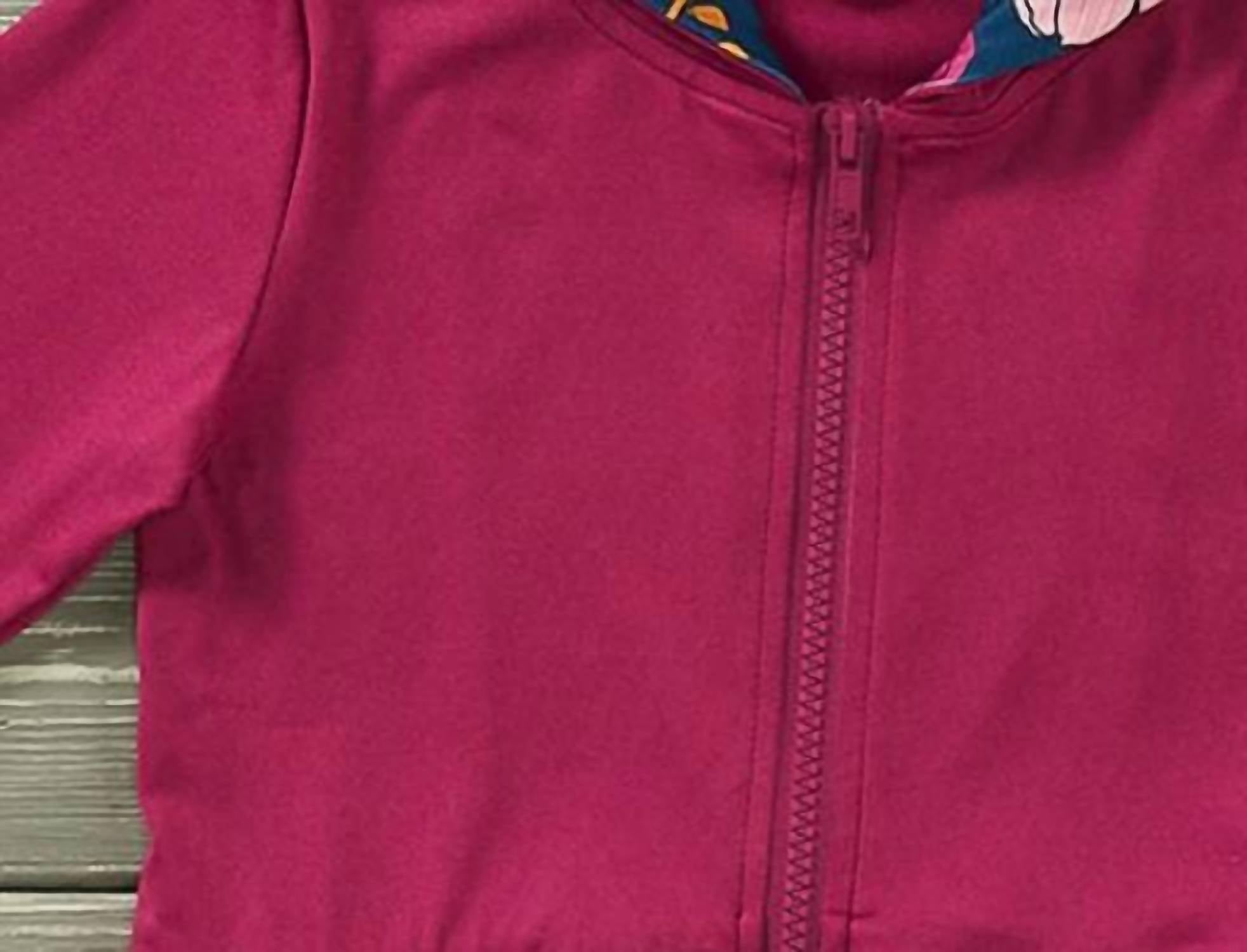 Pete + Lucy - Girls Avery Ruffle Hooded Jacket