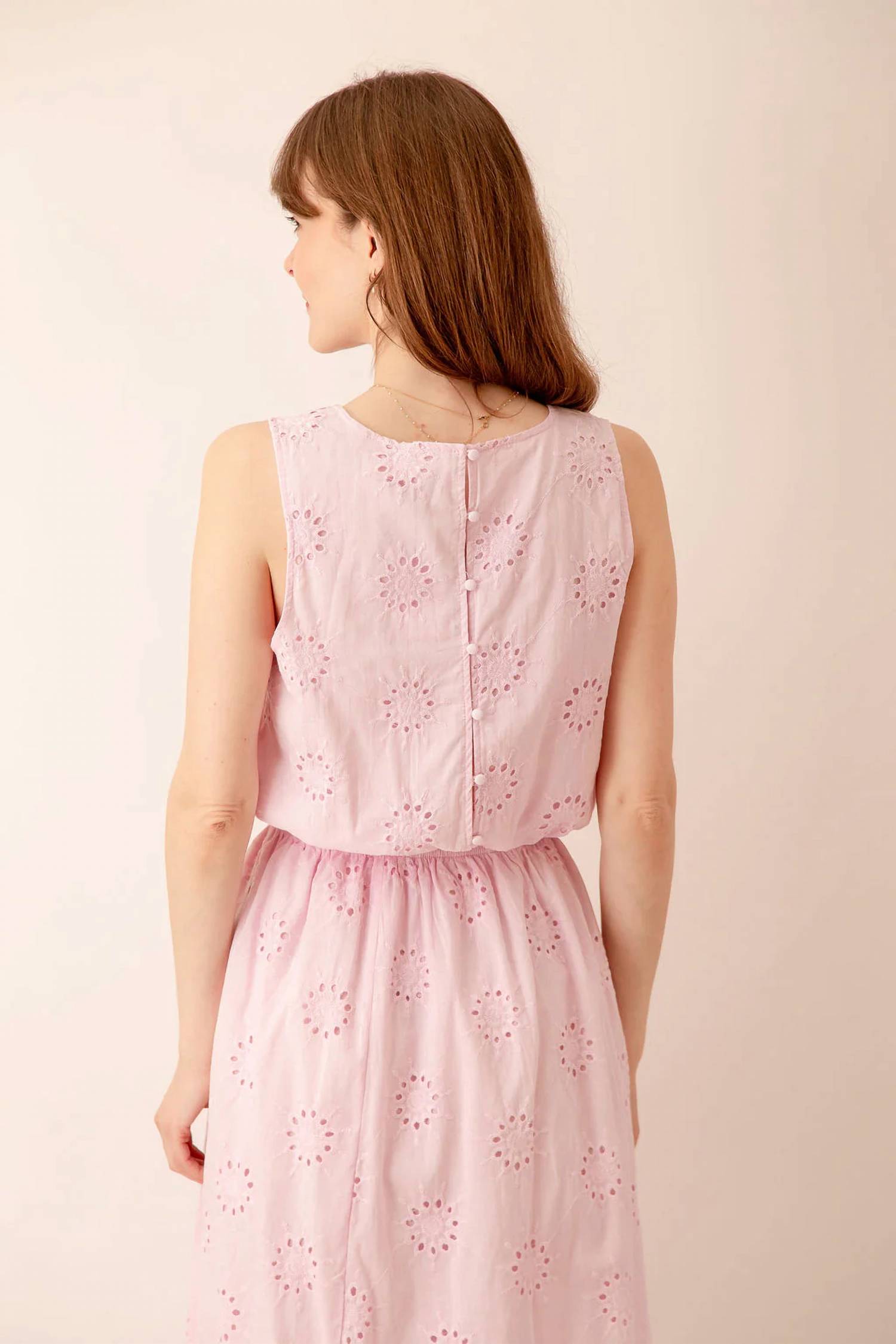 By Together - Ophelia Eyelet Crop Top