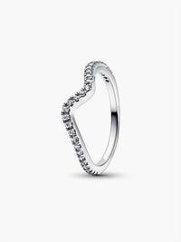 Pandora - Women's Sparkling Wave Ring