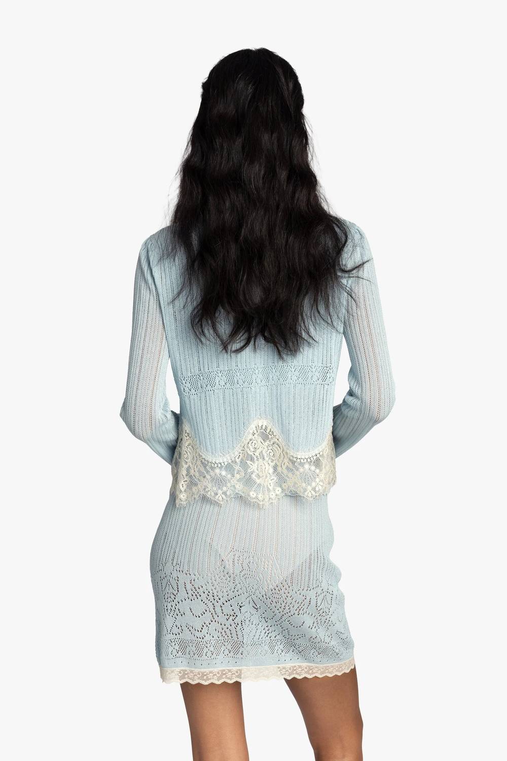 Anna Sui - Lingerie Lace Knit Cardigan