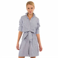 Gretchen Scott - Striped Breezy Blouson Dress