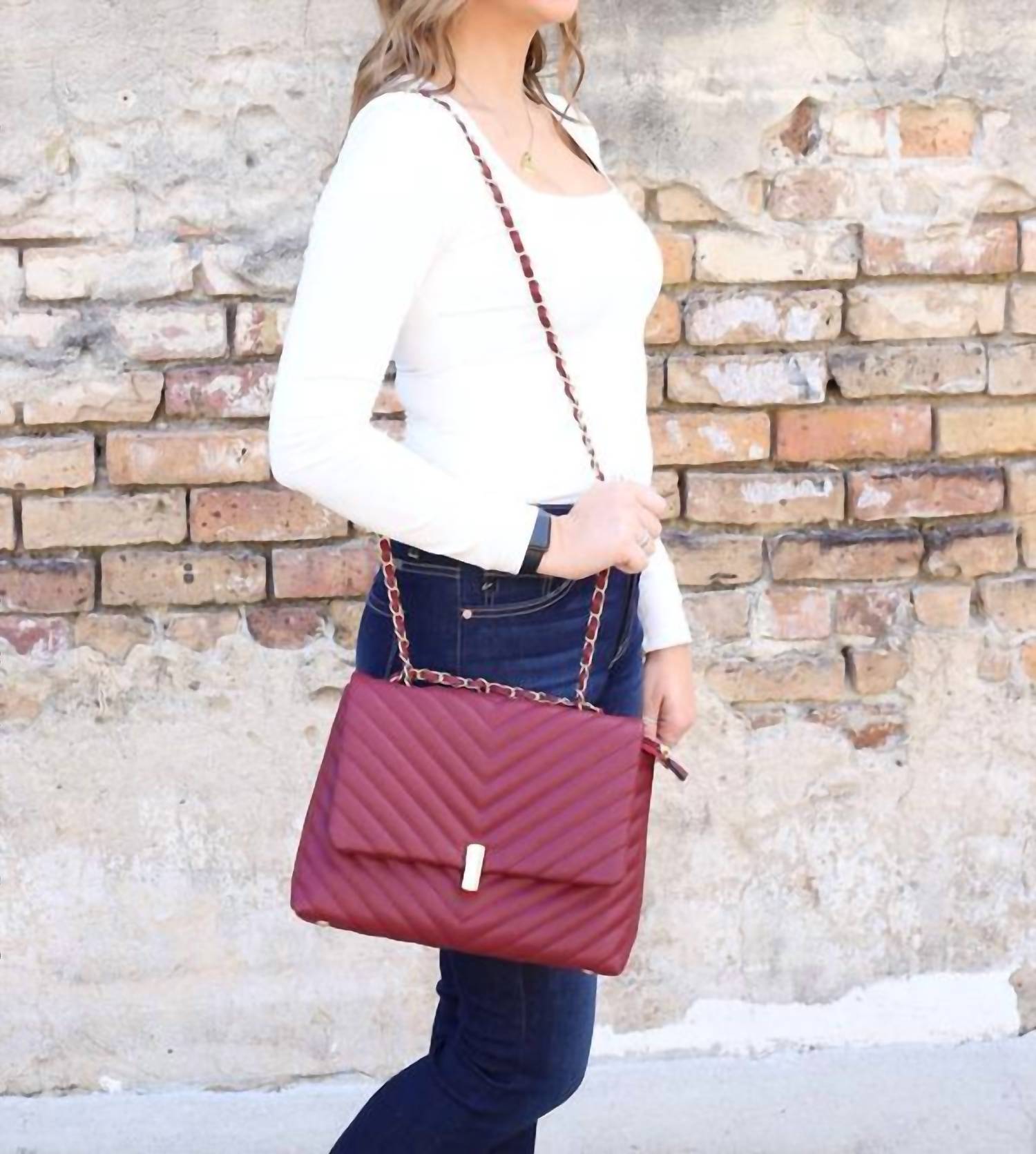 Caroline Hill - Women's New Guinea Quilted Crossbody Bag