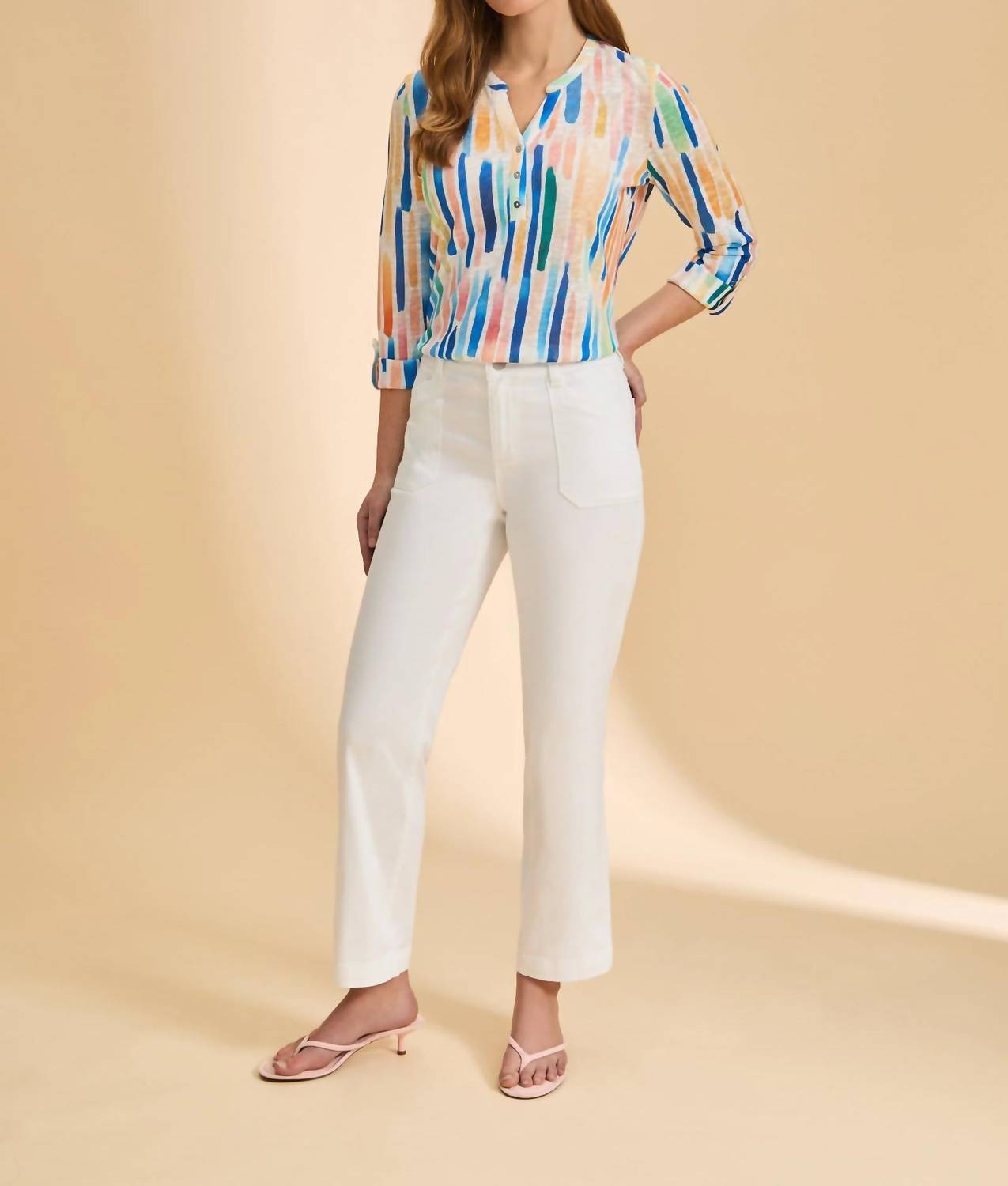 Fdj - Olivia Straight Ankle Pants