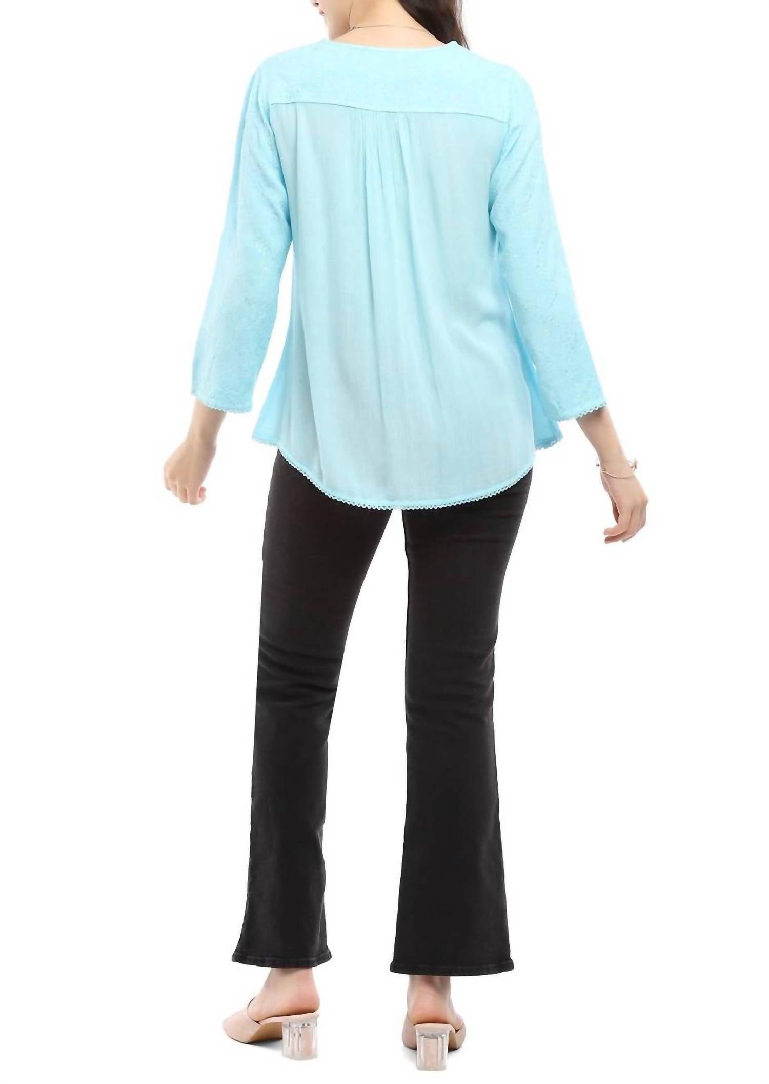 Parsley & Sage - Casey V-neck Top