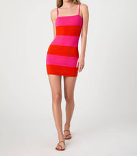 French Connection - Bodycon Knit Mini Strappy Dress