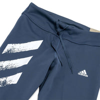 adidas Women's Own The Run 3-stripes Fast Tights in legacy blue - women's pants - view 7