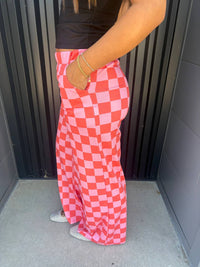 Jade By Jane - High Waist Wide Leg Knit Pant