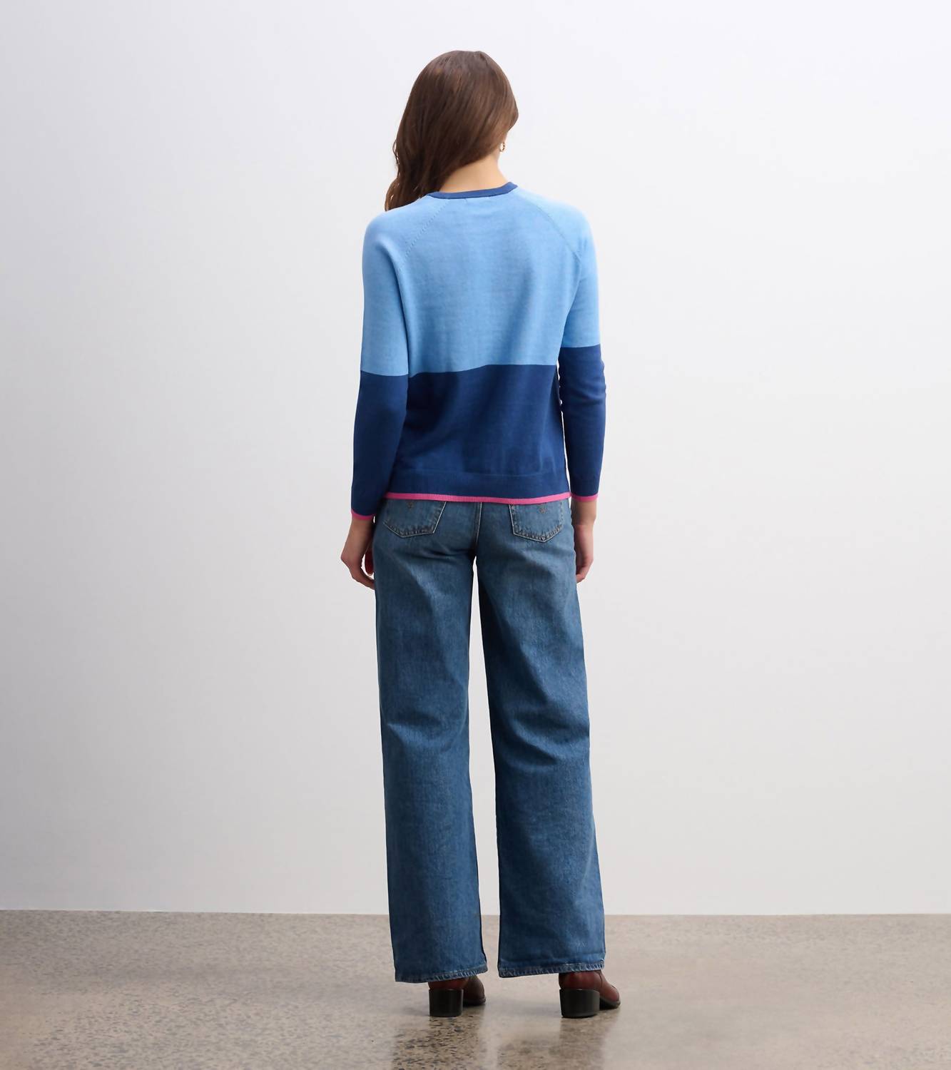 Hatley - Olivia Colorblock Tipped Sweater