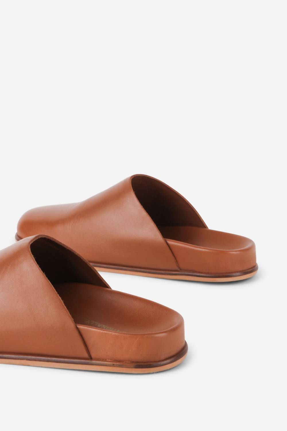 INTENTIONALLY BLANK Women's Agatha Slip-on Mule in brown - women's shoe - view 4