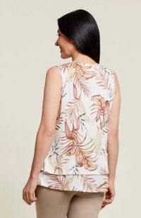 Tribal - Palm Leaf Tiered Tank