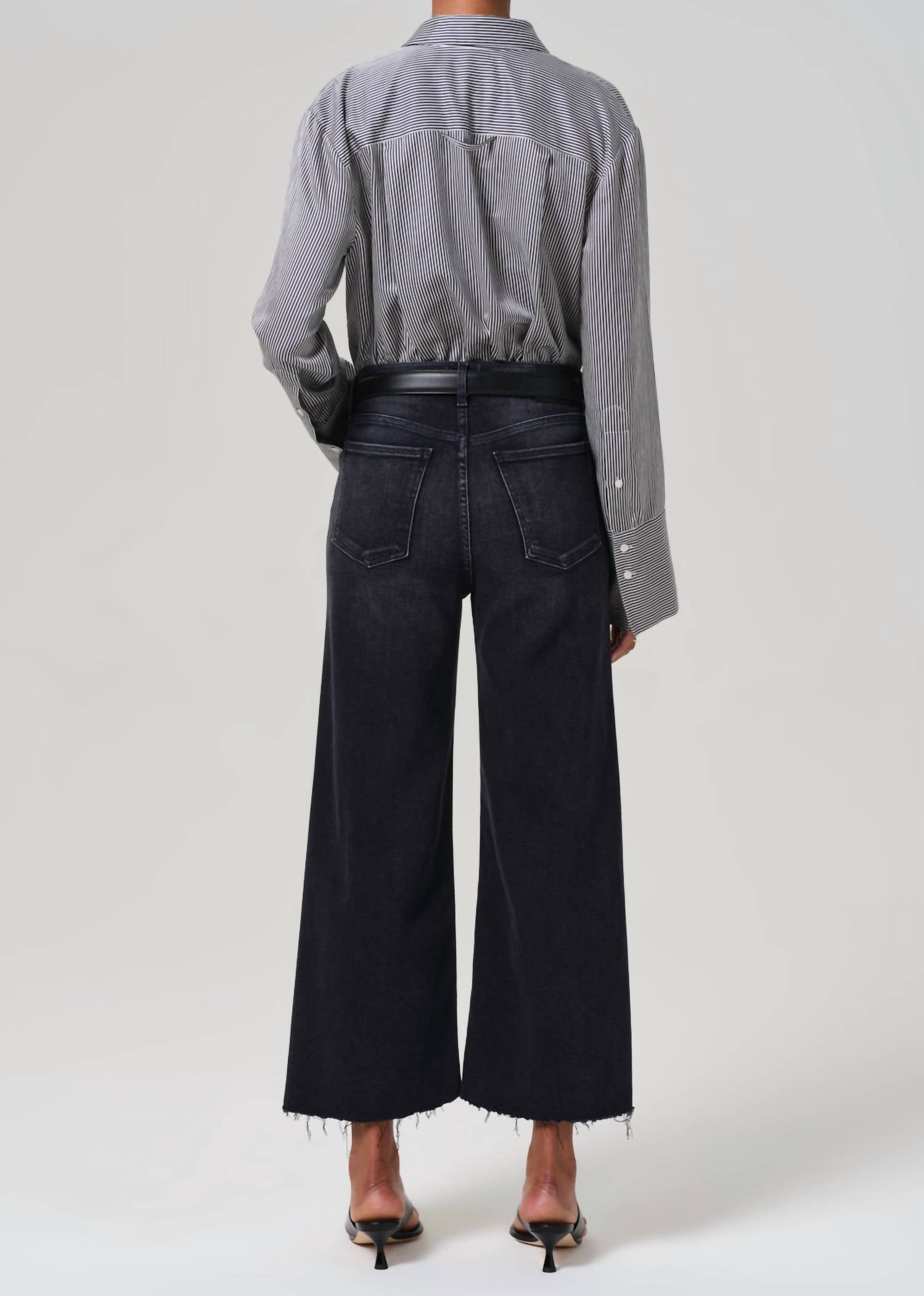 Citizens Of Humanity - Lyra Crop Wide Leg Pants