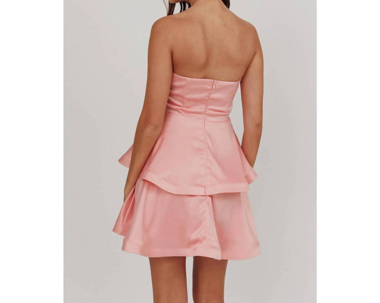 One And Only Collective - Rylee Satin Mini Dress