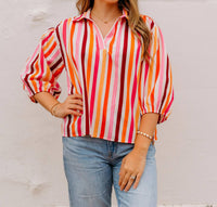 Joy Joy - Collared Top