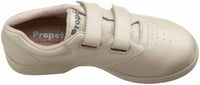 PROPET Women's Vista Walker Strap Shoe in bone - women's shoe - alternate view