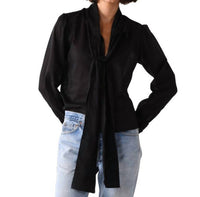 Cissa - Bow Tie Blouse