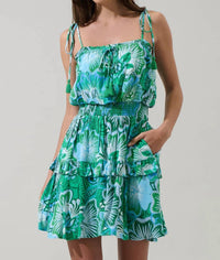 Sugarlips - Tanti Floral Salta Ruffle Mini Dress