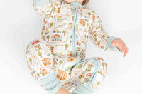 Emerson And Friends - Kid's Let's Go! Bamboo Convertible Baby Pajamas