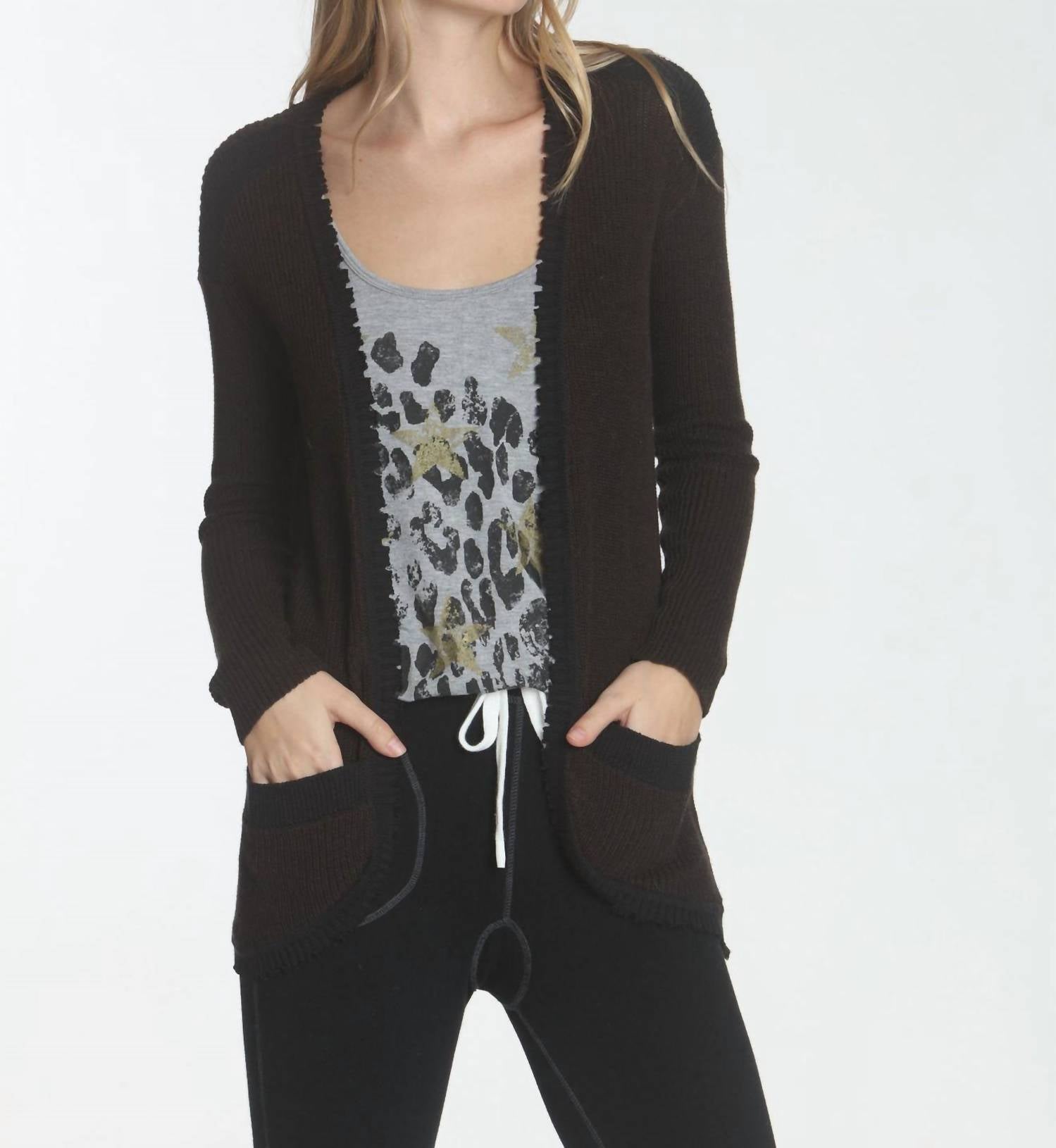 Label+Thread - Women's Parker Fray Cardigan
