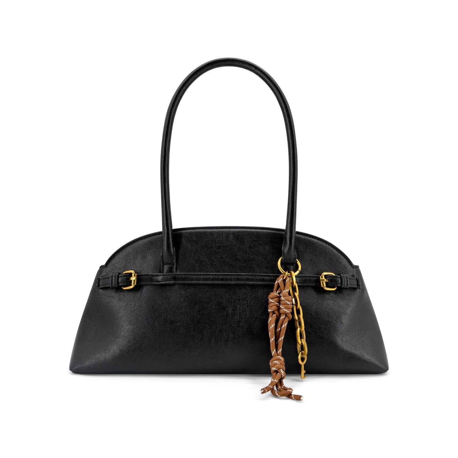 Like Dreams Women's Liorah Crescent Shoulder Bag in black - women's bag