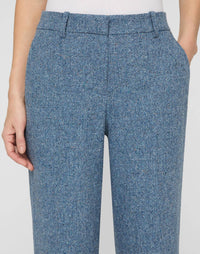 Lafayette 148 Gates Pants in bluebell multi - women's pants - alternate view