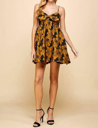Tcec - Gilded Garden Mini Dress