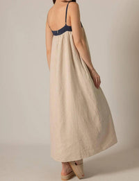 Before You - Willa Linen Maxi Dress