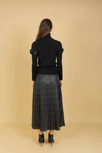 Jessie Liu - Merino Wool Turtle Sweater